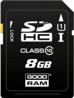 Купити карта пам'яті GOODRAM SD S1A0 UHS-I (SDHC S1A0 UHS-I 8Gb) за ціною від 177 грн.