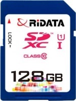 Купити карта пам'яті RiDATA SD Class 10 UHS-I (SDXC Class 10 UHS-I 128Gb) за ціною від 869 грн.