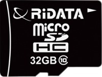 Купить карта памяти RiDATA microSDHC Class 10 (32Gb) по цене от 249 грн.