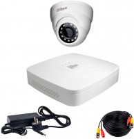Купить комплект видеонаблюдения Dahua KIT-HDCVI-1D  по цене от 5441 грн.
