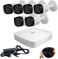Купить комплект видеонаблюдения Dahua KIT-HDCVI-6W: цена от 15677 грн.