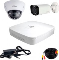 Купить комплект видеонаблюдения Dahua KIT-HDCVI-11WD PRO  по цене от 10886 грн.