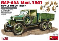 Купить сборная модель MiniArt GAZ-AAA Mod. 1941 Cargo Truck (1:35)  по цене от 987 грн.