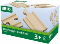 Купити автотрек / залізниця BRIO Mini Straight Track Pack 33393  за ціною від 399 грн.