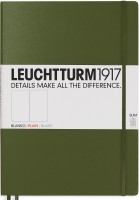 Купить блокнот Leuchtturm1917 Plain Master Slim Army  по цене от 758 грн.