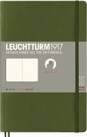 Купить блокнот Leuchtturm1917 Plain Paperback Army  по цене от 494 грн.
