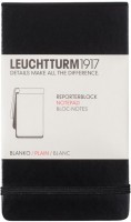 Купить блокнот Leuchtturm1917 Plain Reporter Notebook Black  по цене от 678 грн.
