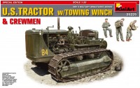Купить сборная модель MiniArt U.S. Tractor w/Towing Winch and Crew (1:35): цена от 1546 грн.