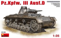 Купить сборная модель MiniArt Pz.Kpfw.III Ausf.D (1:35)  по цене от 1808 грн.