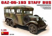 Купить сборная модель MiniArt GAZ-05-193 Staff Bus (1:35)  по цене от 1652 грн.