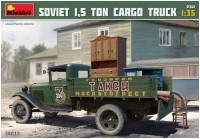 Купить сборная модель MiniArt Soviet 1.5 Ton Cargo Truck (1:35)  по цене от 1458 грн.