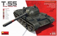 Купить сборная модель MiniArt T-55 Soviet Medium Tank (1:35): цена от 1912 грн.