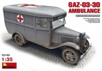 Купить сборная модель MiniArt GAZ-03-30 Ambulance (1:35)  по цене от 1554 грн.