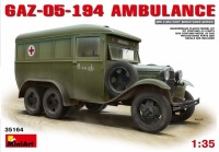 Купить сборная модель MiniArt GAZ-05-194 Ambulance (1:35)  по цене от 1652 грн.