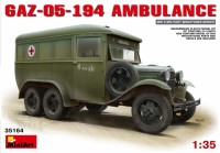 Купити збірна модель MiniArt GAZ-05-194 Ambulance (1:35)  за ціною від 1686 грн.