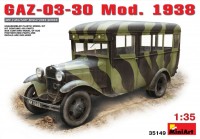Купити збірна модель MiniArt GAZ-03-30 Mod. 1938 (1:35)  за ціною від 1554 грн.