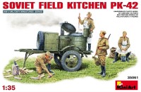 Купить сборная модель MiniArt Soviet Field Kitchen PK-42 (1:35)  по цене от 1040 грн.