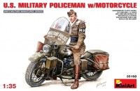 Купить сборная модель MiniArt U.S. Military Policeman w/Motorcycle (1:35)  по цене от 775 грн.