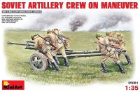 Купить сборная модель MiniArt Soviet Artillery Crew on Maneuver (1:35)  по цене от 854 грн.