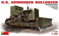 Купить сборная модель MiniArt U.S. Armoured Bulldozer (1:35)  по цене от 1700 грн.