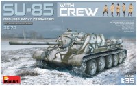 Купить сборная модель MiniArt SU-85 Mod. 1943 Early Production w/Crew (1:35)  по цене от 1238 грн.