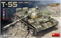 Купить сборная модель MiniArt T-55 Mod. 1963 (1:35)  по цене от 2160 грн.