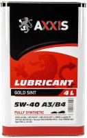 Купить моторное масло Axxis Gold Sint 5W-40 A3/B4 4L  по цене от 817 грн.