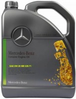 Купити моторне мастило Mercedes-Benz Engine Oil 0W-20 MB 229.71 5L  за ціною від 2284 грн.