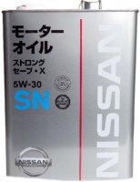 Купить моторное масло Nissan Genuine Motor Oil 5W-30 4L  по цене от 1115 грн.