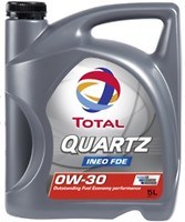 Купить моторное масло Total Quartz INEO FDE 0W-30 5L  по цене от 2065 грн.