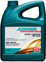 Купити моторне мастило Addinol Diesel Longlife MD1548 15W-40 4L за ціною від 1047 грн.