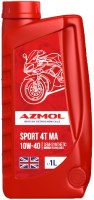 Купити моторне мастило Azmol Sport 4T 10W-40 1L  за ціною від 357 грн.