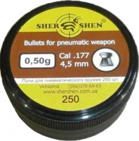 Купить пули и патроны Shershen 4.5 mm 0.50 g 250 pcs: цена от 90 грн.