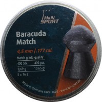 Купить кулі й патрони Haendler & Natermann Baracuda 4.5 mm 0.69 g 400 pcs: цена от 504 грн.