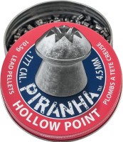 Купити кулі й патрони Crosman Piranha Hollow Point 4.5 mm 0.68 g 400 pcs  за ціною від 760 грн.