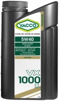 Купити моторне мастило Yacco VX 1000 LL 5W-40 1L  за ціною від 412 грн.