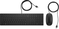 Купити клавіатура HP Pavilion Wired Keyboard and Mouse 400  за ціною від 1280 грн.