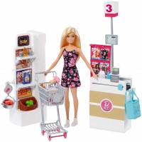 Купить лялька Barbie Supermarket FRP01: цена от 1190 грн.