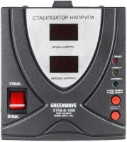 Купить стабилизатор напряжения Greenwave STAB-B-1000  по цене от 617 грн.
