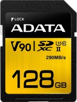 Купити карта пам'яті A-Data Premier ONE SDXC UHS-II U3 Class 10 (128Gb) за ціною від 3618 грн.