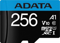 Купити карта пам'яті A-Data Premier microSD UHS-I Class10 (Premier microSDXC UHS-I Class10 256Gb) за ціною від 1159 грн.