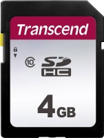 Купити карта пам'яті Transcend SDHC 300S (4Gb) за ціною від 338 грн.