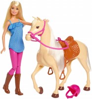 Купити лялька Barbie Doll and Horse FXH13  за ціною від 1575 грн.