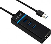 Купити кардридер / USB-хаб Nomi UH401  за ціною від 430 грн.