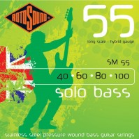 Купить струны Rotosound Solo Bass 55 40-100  по цене от 1220 грн.