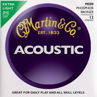 Купить струны Martin Traditional Acoustic Phosphor Bronze 12-String 10-47  по цене от 318 грн.