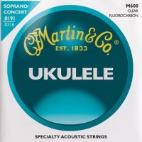 Купить струны Martin Ukulele Clear Fluorocarbon Soprano/Concert: цена от 284 грн.