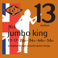 Купить струны Rotosound Jumbo King 13-56  по цене от 279 грн.