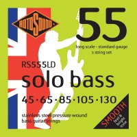 Купить струны Rotosound Solo Bass 55 5-String 45-130  по цене от 1648 грн.