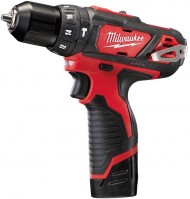 Купить дрель / шуруповерт Milwaukee M12 BPD-202C  по цене от 9553 грн.